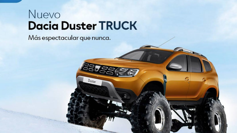 Dacia Duster Truck - surpriza anului?